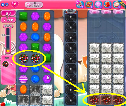 Candy Crush Level 341 Cheats, Tips, and Strategy